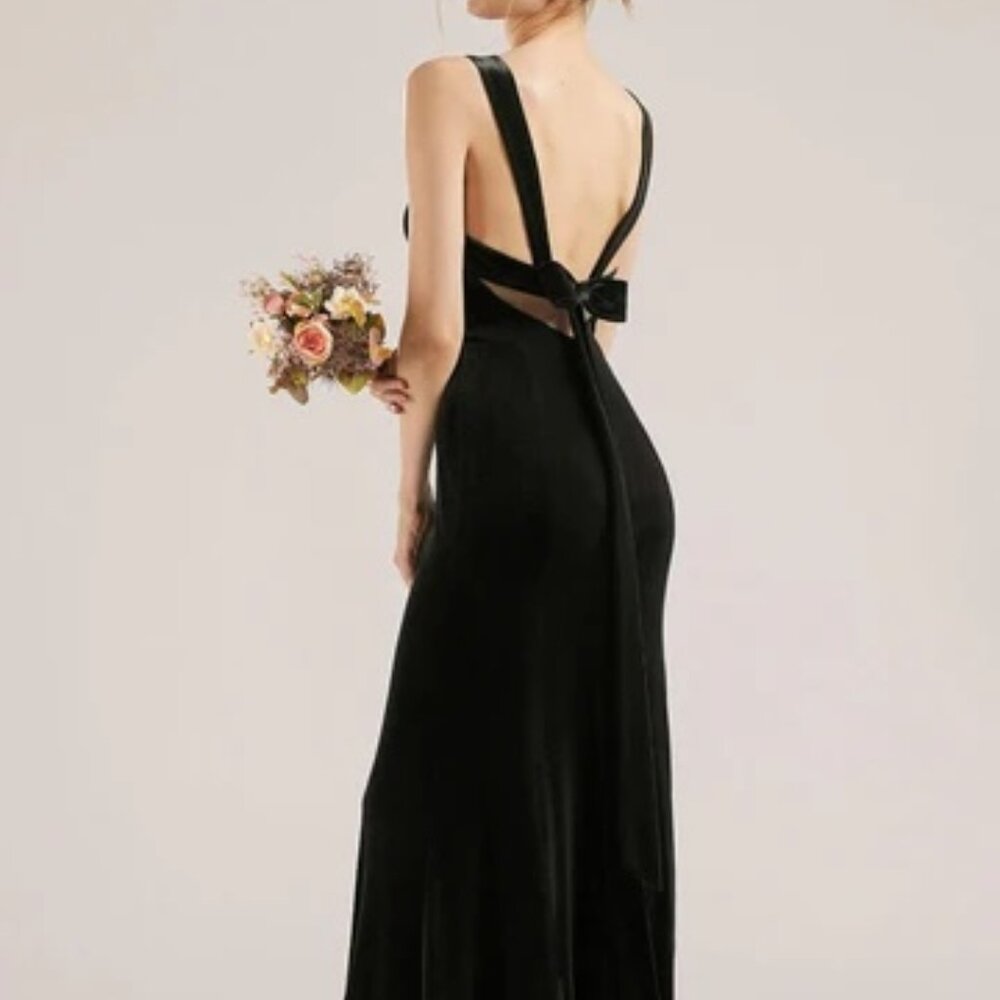 Black Velvet Dress